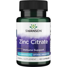 Swanson - Zinc Citrate (50mg)